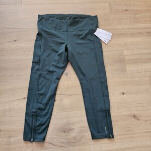 NWT Dark Green Athleta Leggings
